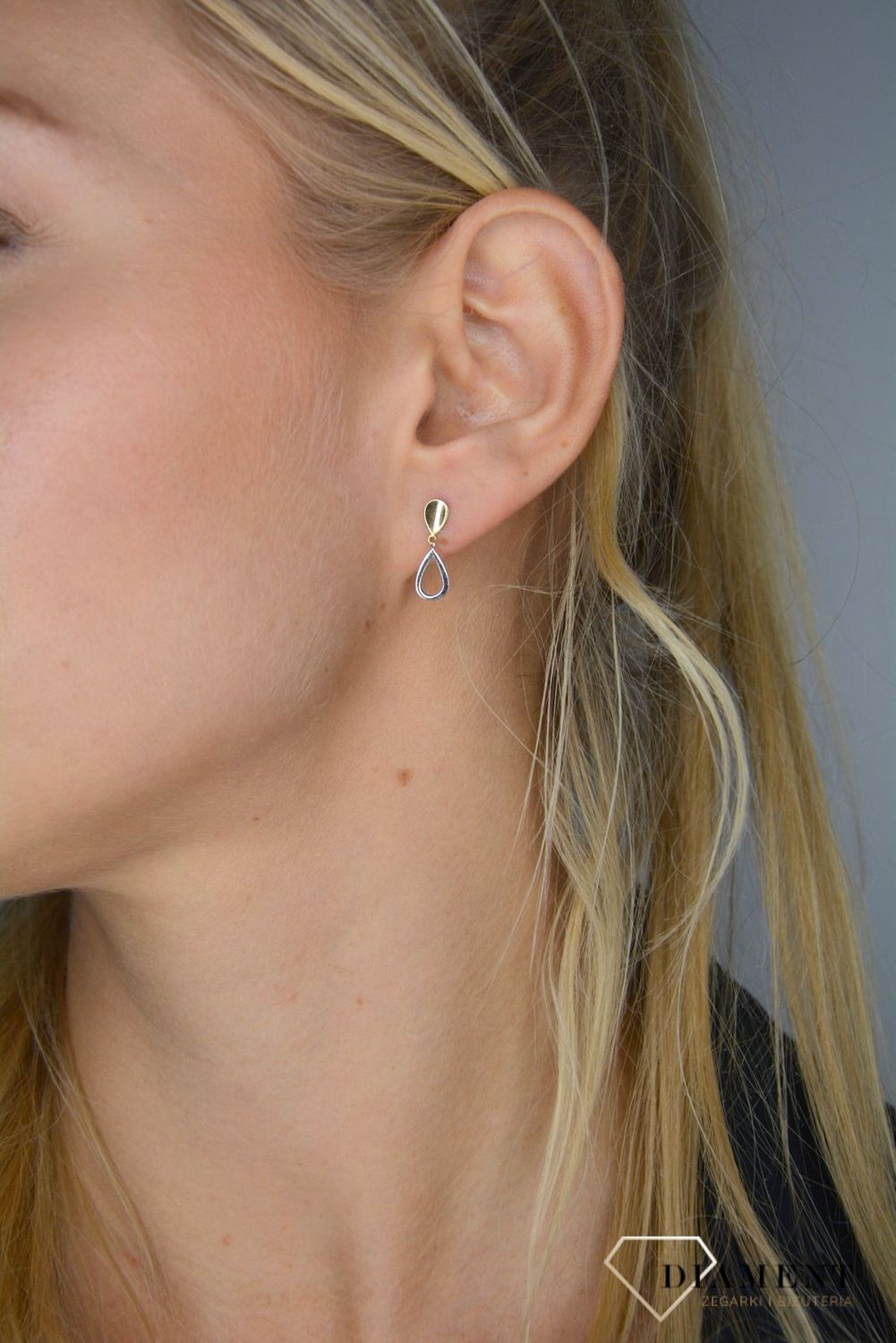 Złote kolczyki 585 łezki z białego złota KLC-000000-365-585.jpg