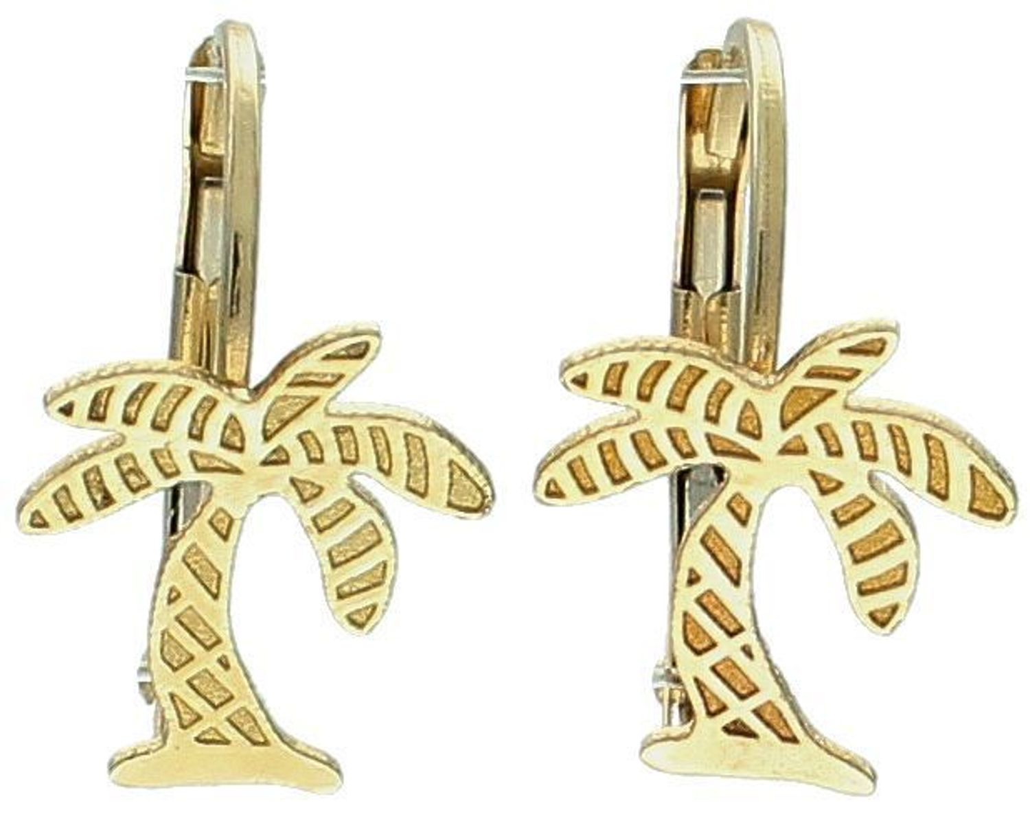 Kolczyki złote palmy pr 585, KLC-000000-418-585.jpg