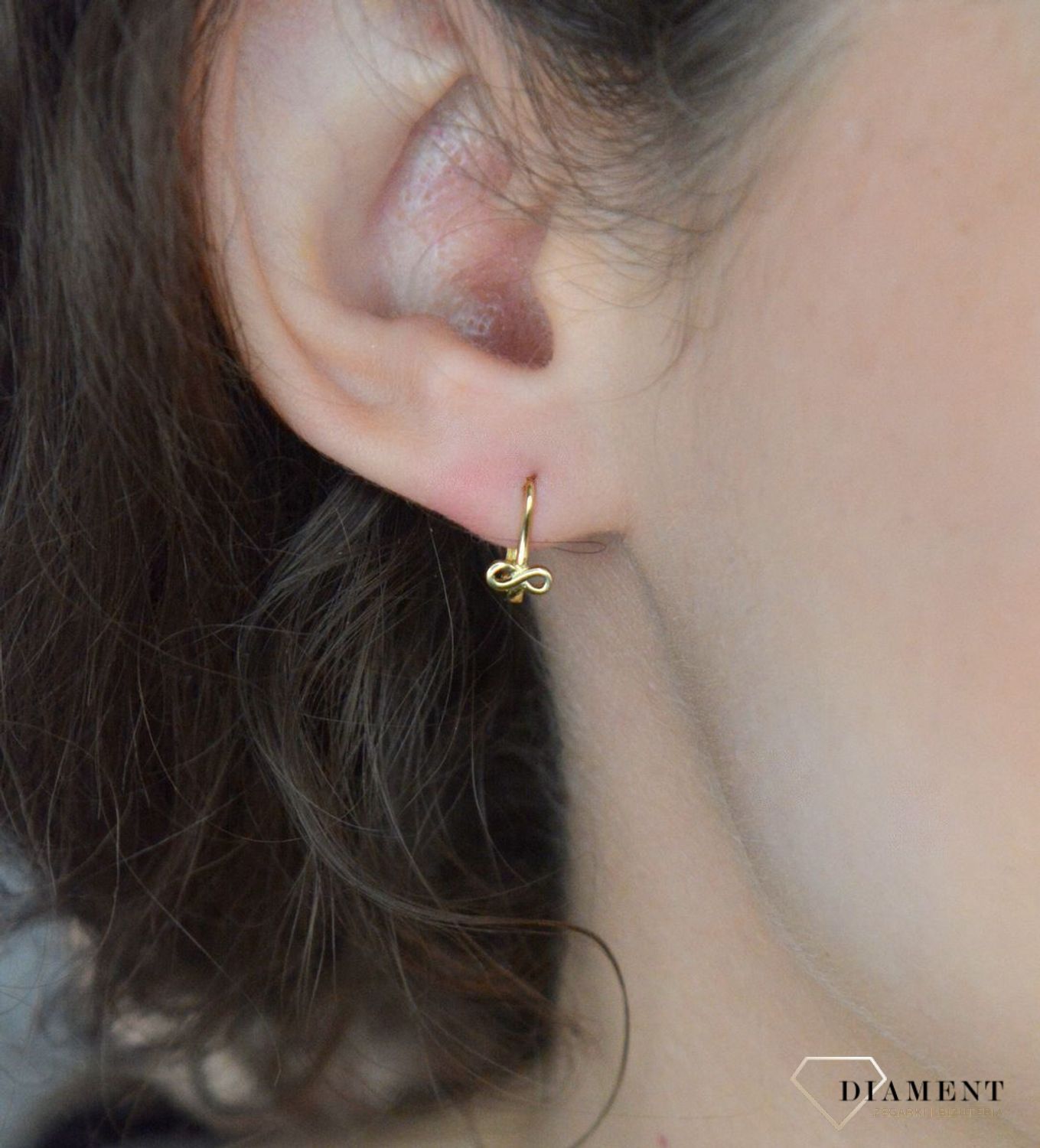 Kolczyki zap.ang. z małymi nieskończonościami pr 585, KLC-000000-434-585.jpg