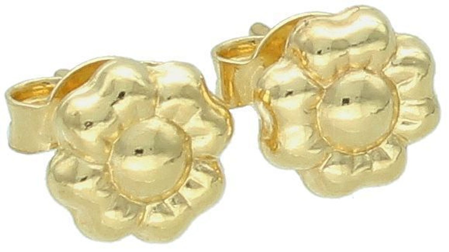 Kolczyki damskie złote kwiatki 585 KLC-000000-486-585 Złote kolczyki próby 585 w kształcie kwiatków to uroczy i elegancki dodatek, który doda blasku każdej stylizacji. Wykonane 1.jpg