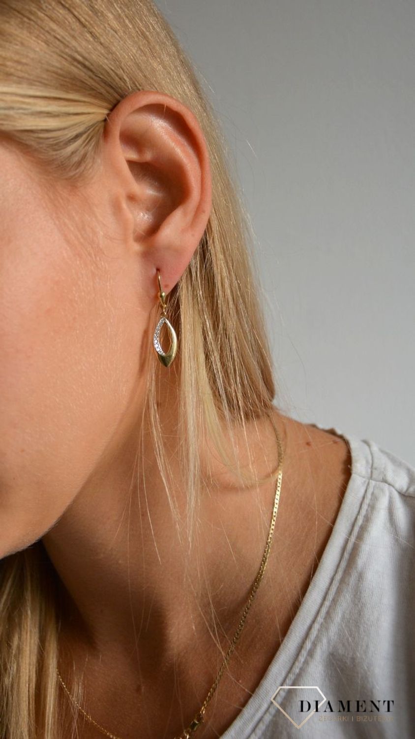 Złote kolczyki łezki z cyrkonią KLC-000000-540-333d.jpg