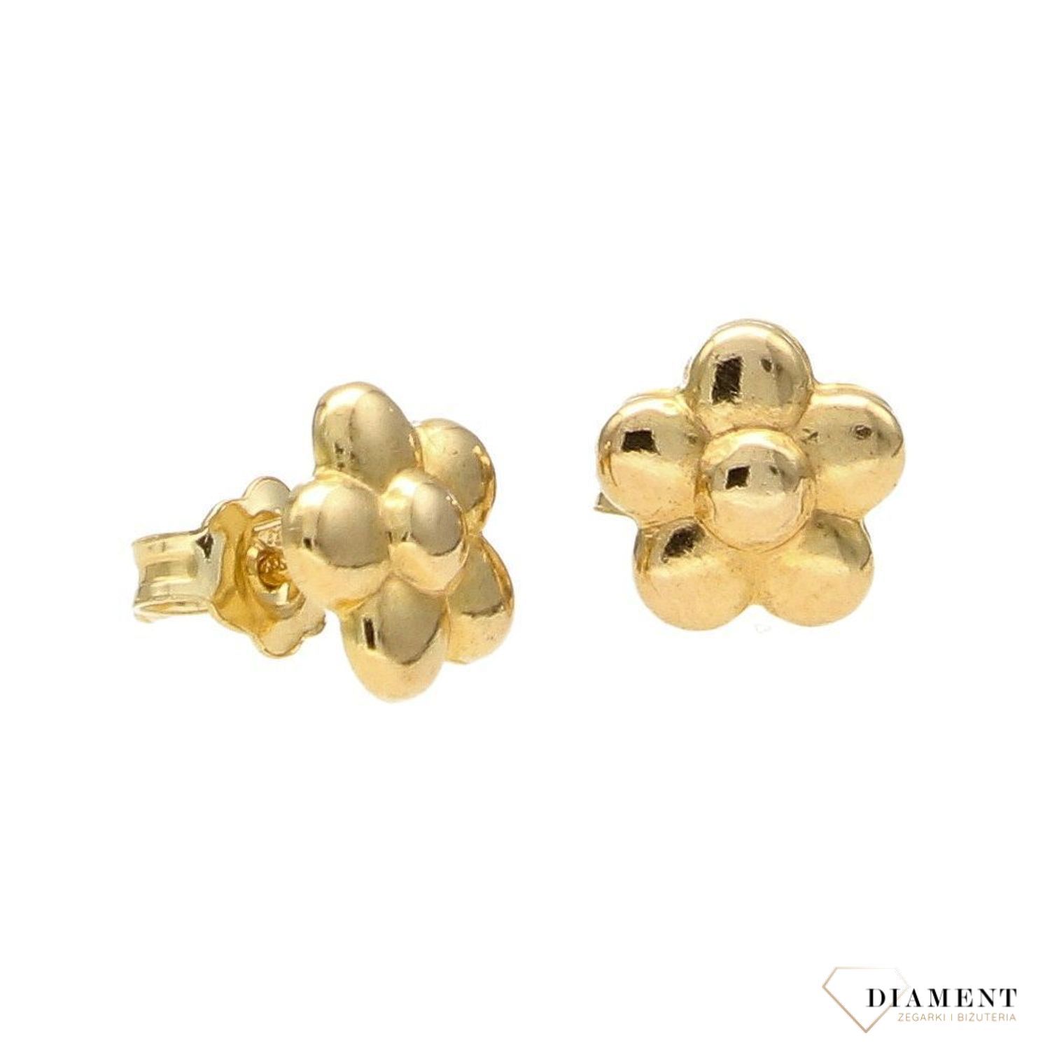 Złote kolczyki 333 kwiatki.jpg