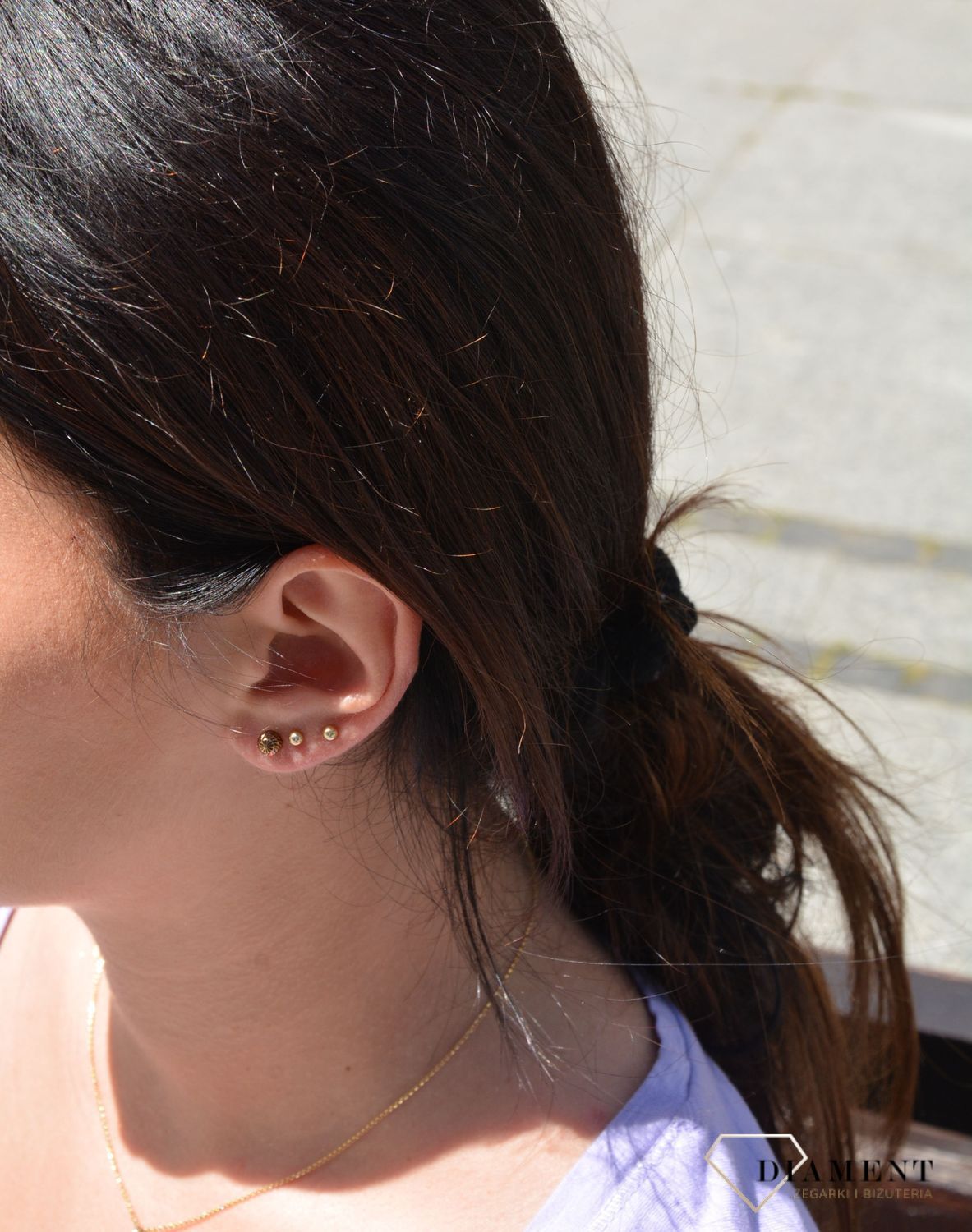 Złote kolczyki 333 Grawerowane Kuleczki.jpg