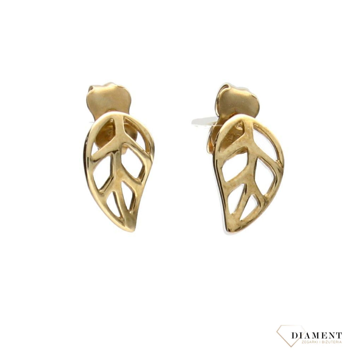 Złote kolczyki 333 listki.jpg