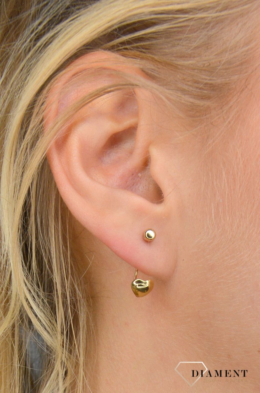 Złote kolczyki 333 serca.jpg