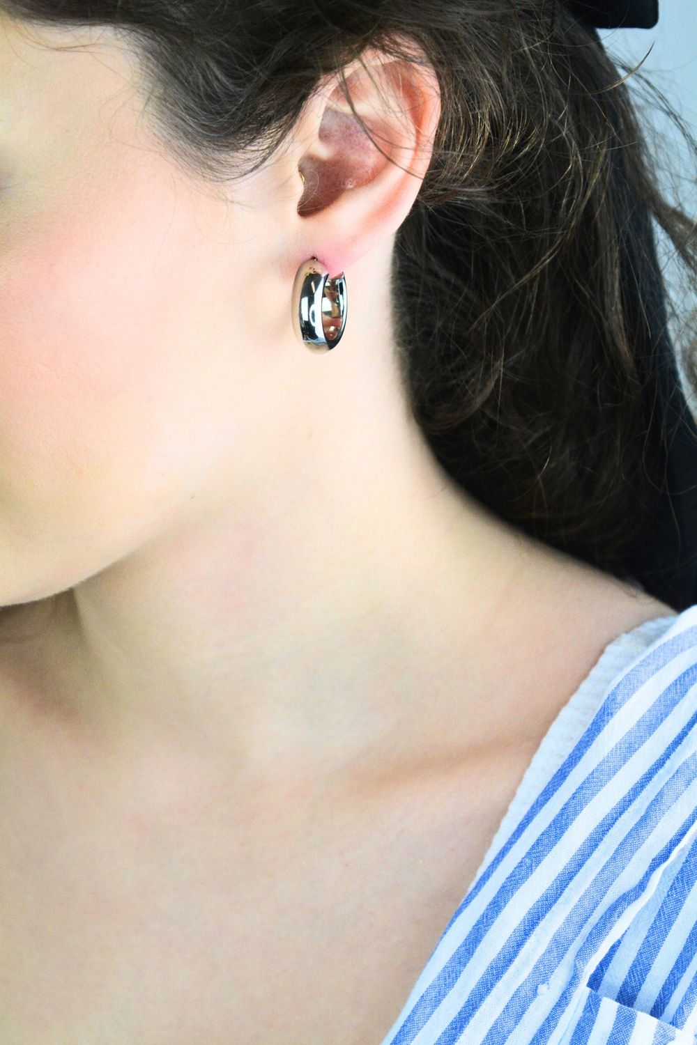 Kolczyki Damskie Srebrne KM2788615 – Klasyczne Koła, Zapięcie Kreol,.jpg