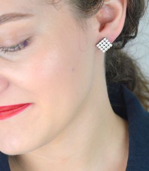Kolczyki srebrne Swarovski Spark Mesh Studs Crystal✓ Kolczyki srebrne Swarovski Damskie w Sklepie z Biżuterią zegarki-diament.pl✓Piękne i Eleganckie Kolczyki dla Kobiet✓Prawdziwe Srebro (3).JPG