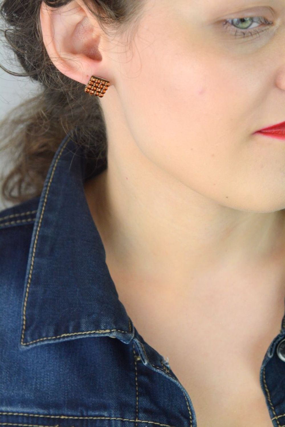 Kolczyki Mesh Studs KMESHST.jpg