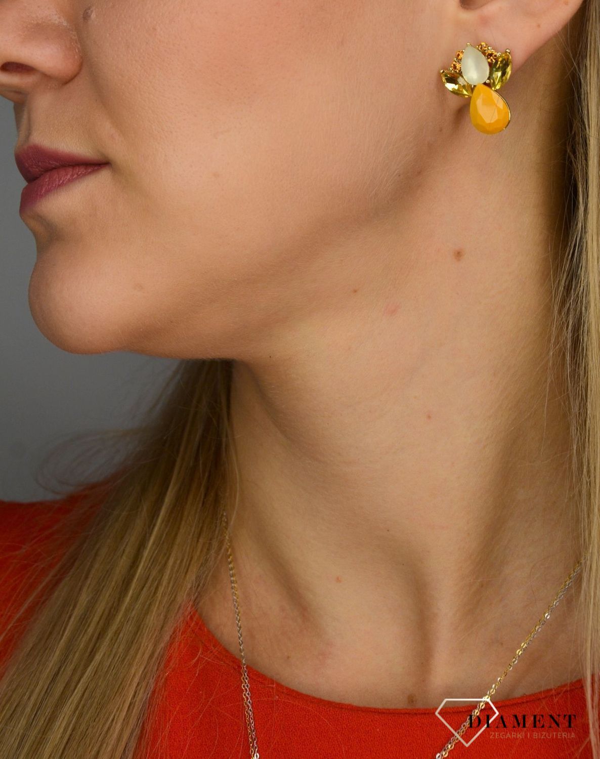 Kolczyki damskie BY DZIUBEKA z kryształami KOLSHIN005603600.jpg