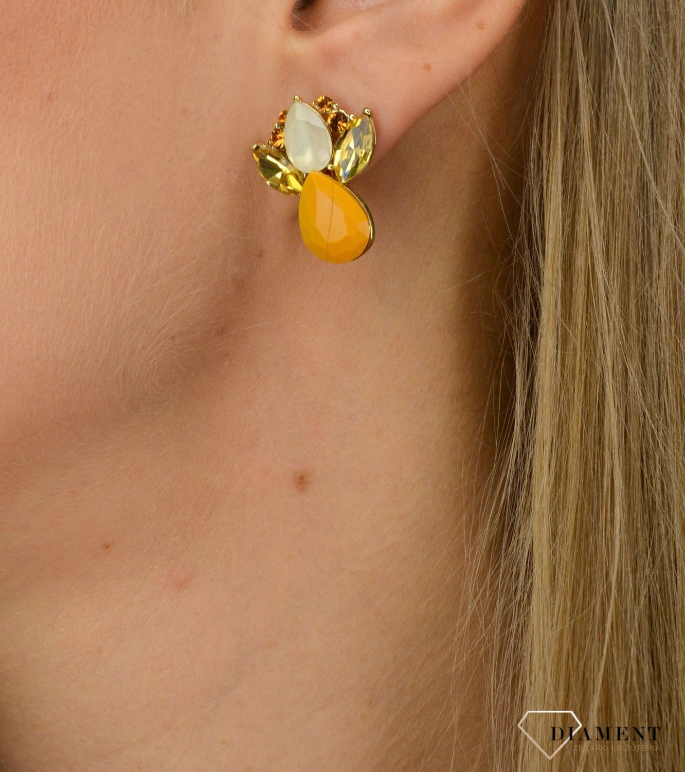 Kolczyki damskie BY DZIUBEKA z kryształami KOLSHIN005603600.jpg