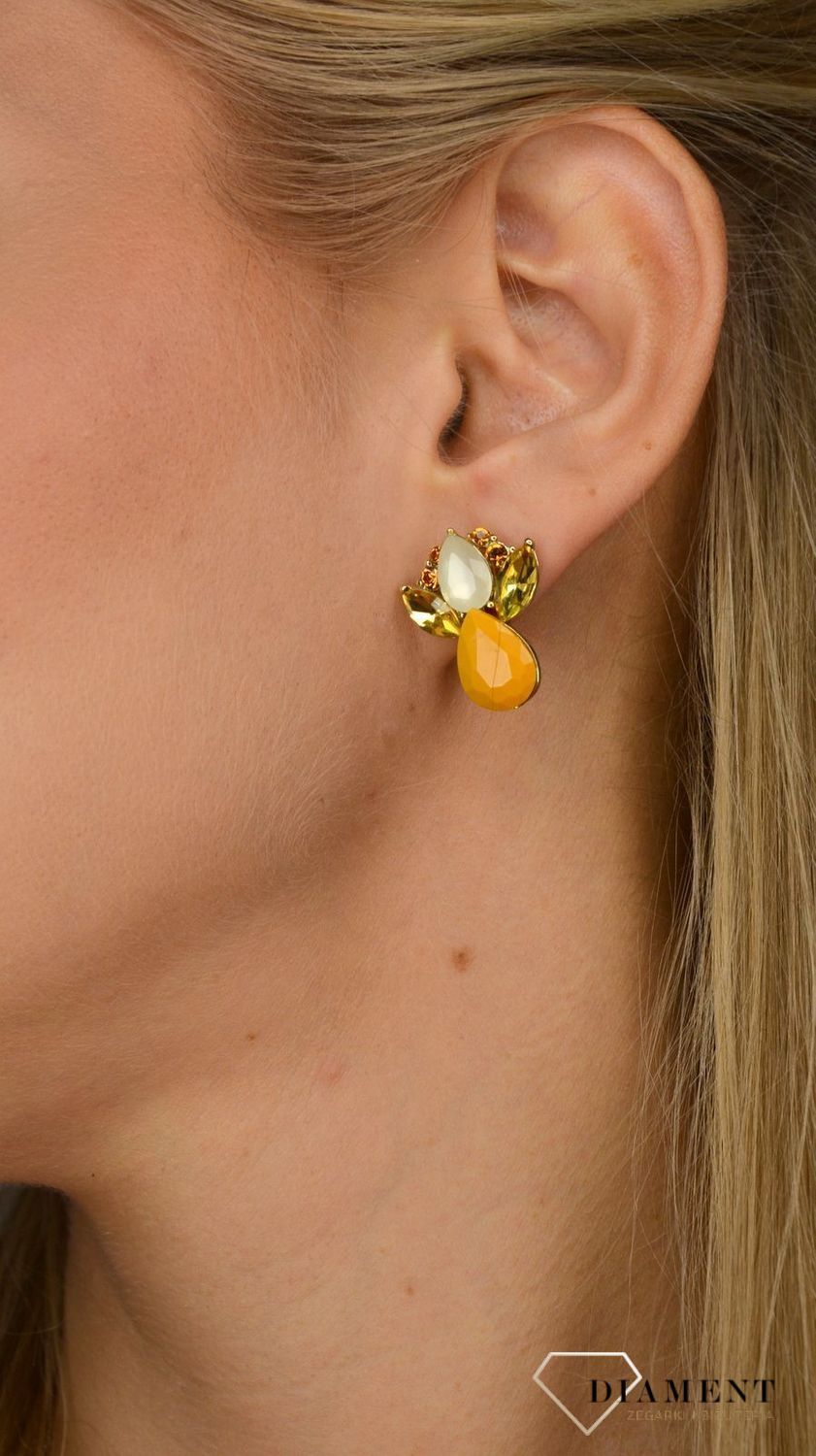 Kolczyki damskie BY DZIUBEKA z kryształami KOLSHIN005603600.jpg