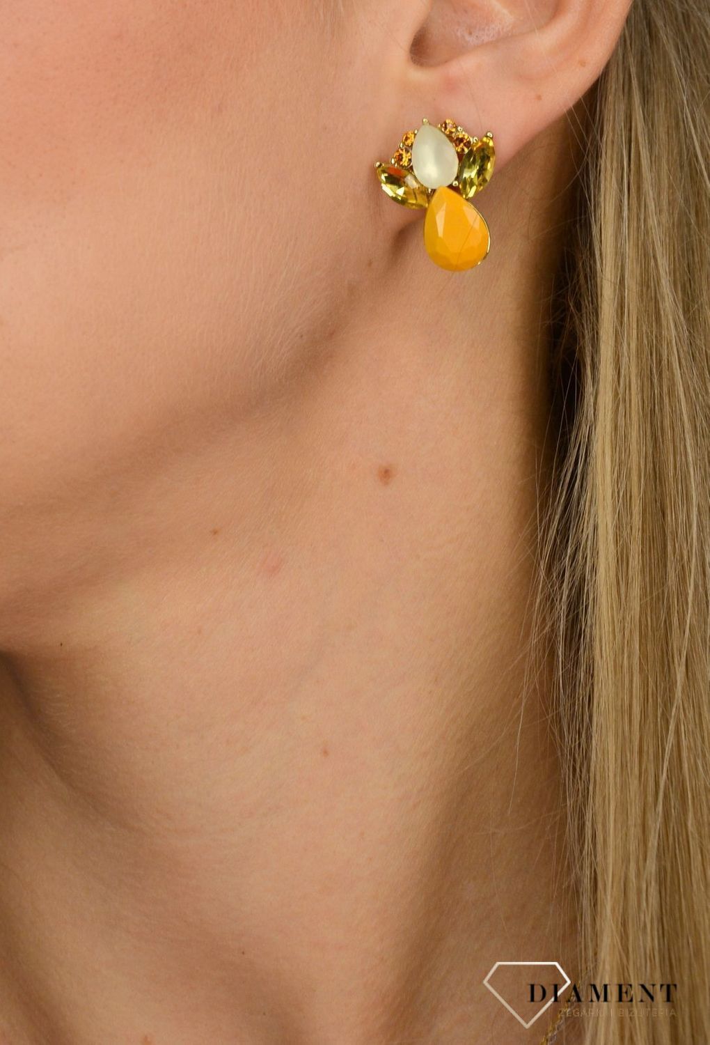 Kolczyki damskie BY DZIUBEKA z kryształami KOLSHIN005603600.jpg