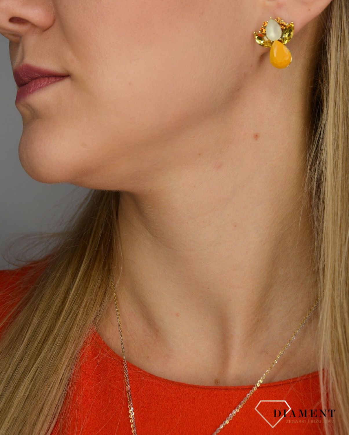 Kolczyki damskie BY DZIUBEKA z kryształami KOLSHIN005603600.jpg