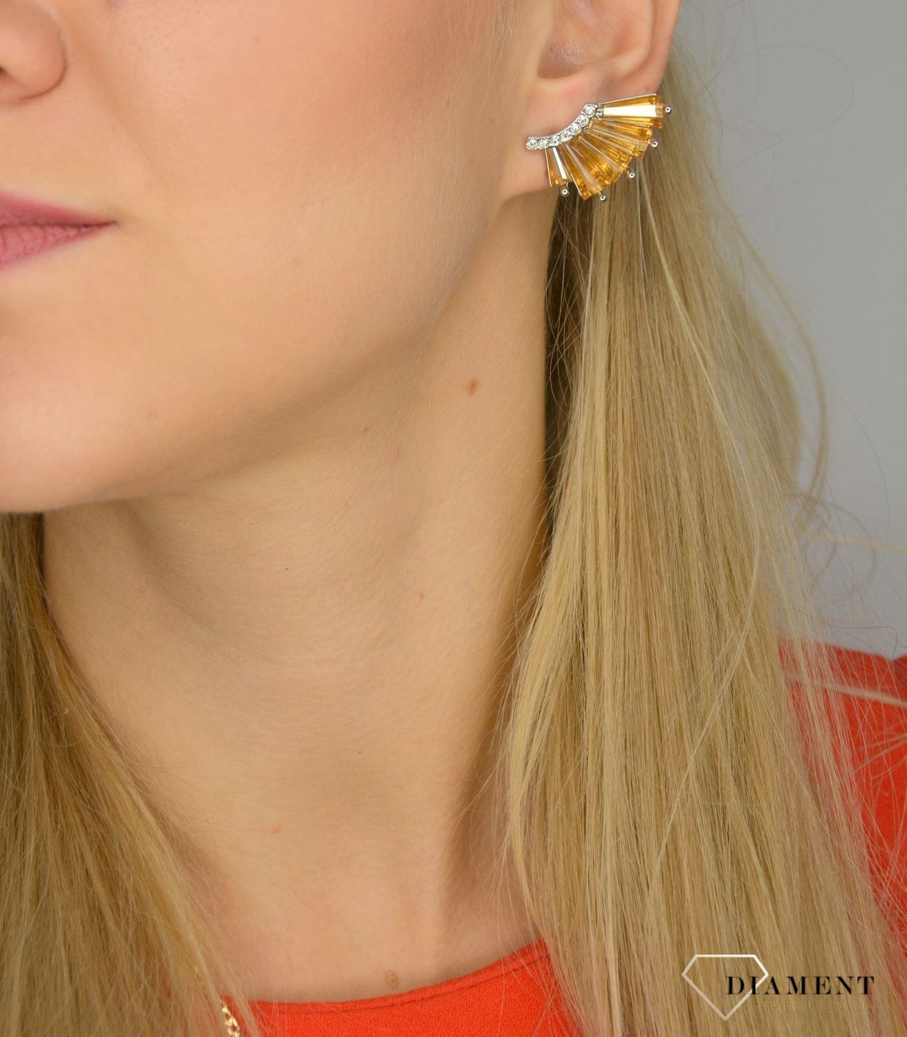 Kolczyki damskie nausznice BY DZIUBEKA z cyrkonią KOLSHIN038402200.jpg