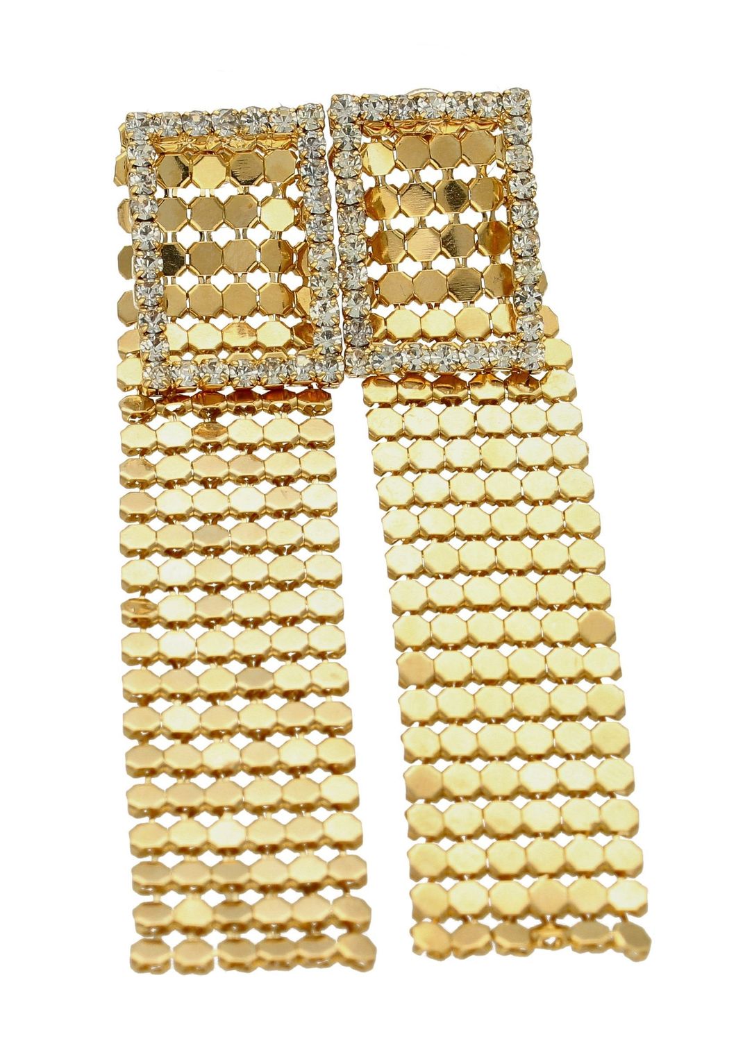 Kolczyki wiszące w kolorze złotym wieczorowe KOLTEAR000201600. Kolczyki wiszące w złotym kolorze. Kolczyki wieczorowe. Kolczyki bez niklu. Kolczyki damskie antyalergiczne. Kolczyki idealne na wieczorne wyjścia. Kolczyki na pre.jpg