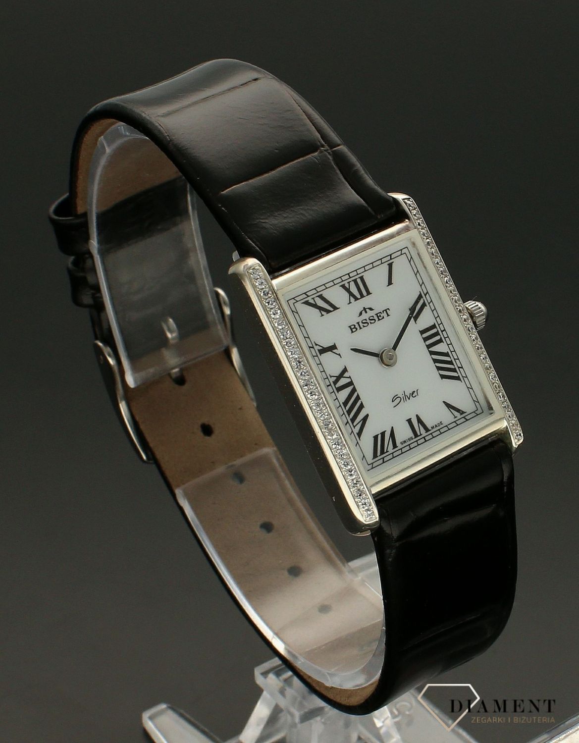 Zegarek damski srebrny Bisset Ag 925 'Elegance' KP2935 ZEGXB2SA61.jpg