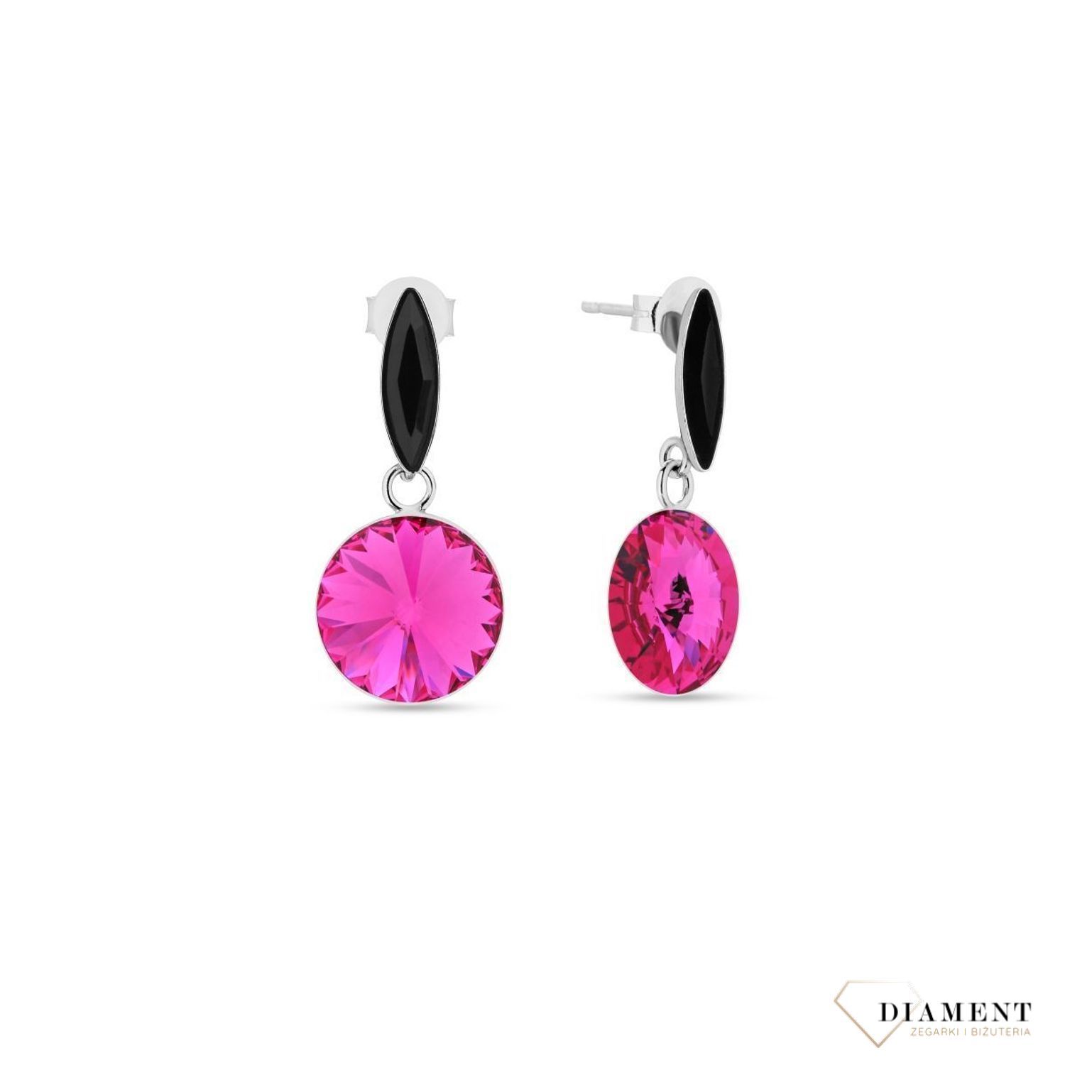 Urocze kolczyki renomowanej firmy Spark z autentycznymi kryształkami Swarovskiego to ciekawa propozycja, która doda uroku każdej stylizacji..jpg