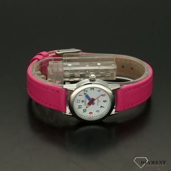 Zegarek dla dziewczynki Perfect ' Kolorowe kredki 2 ' Zegarek dla dziewczynki na komunię. Zegarek do nauki godzin.  (3).jpg