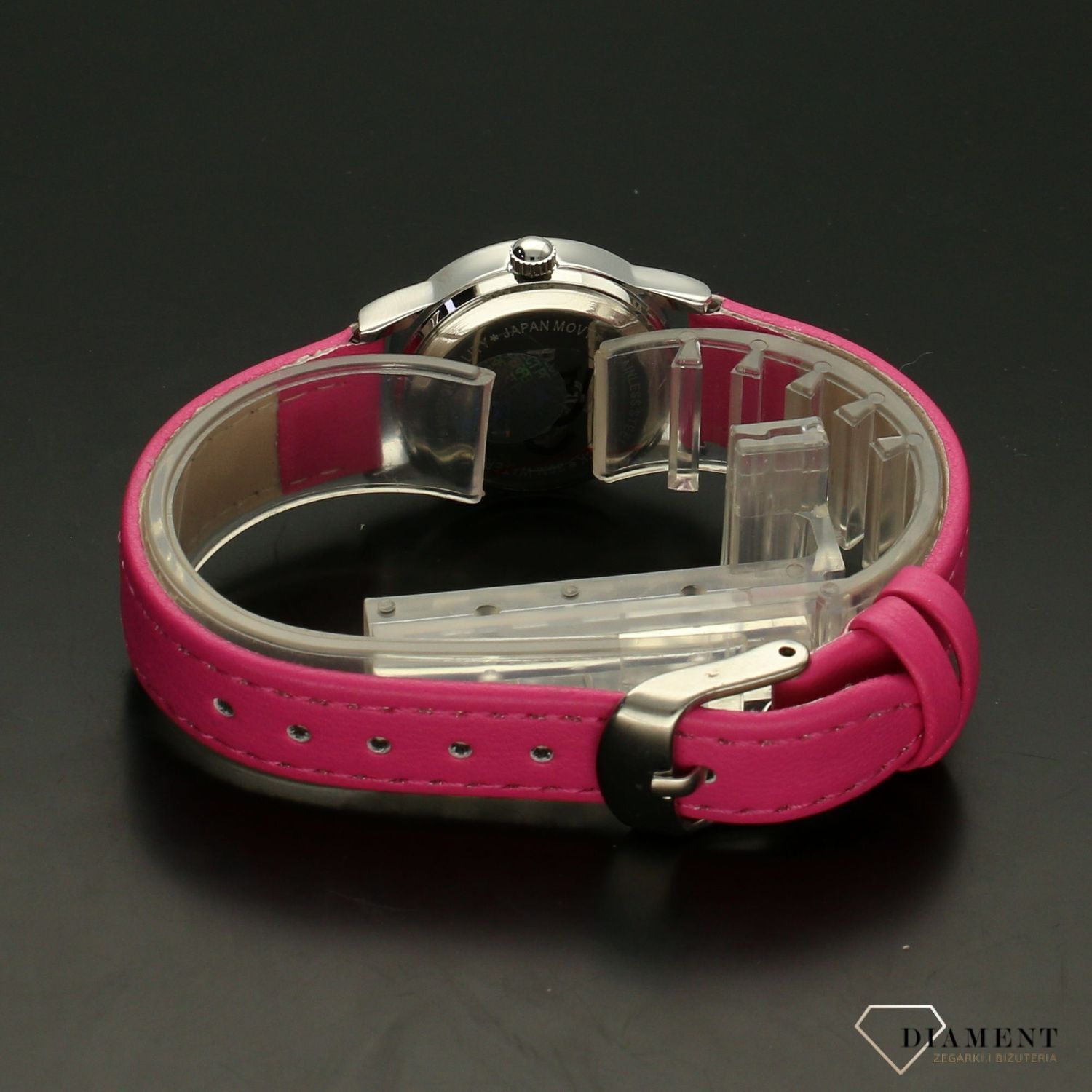 Zegarek dla dziewczynki Perfect ' Kolorowe kredki 2 ' Zegarek dla dziewczynki na komunię. Zegarek do nauki godzin.  (1).jpg