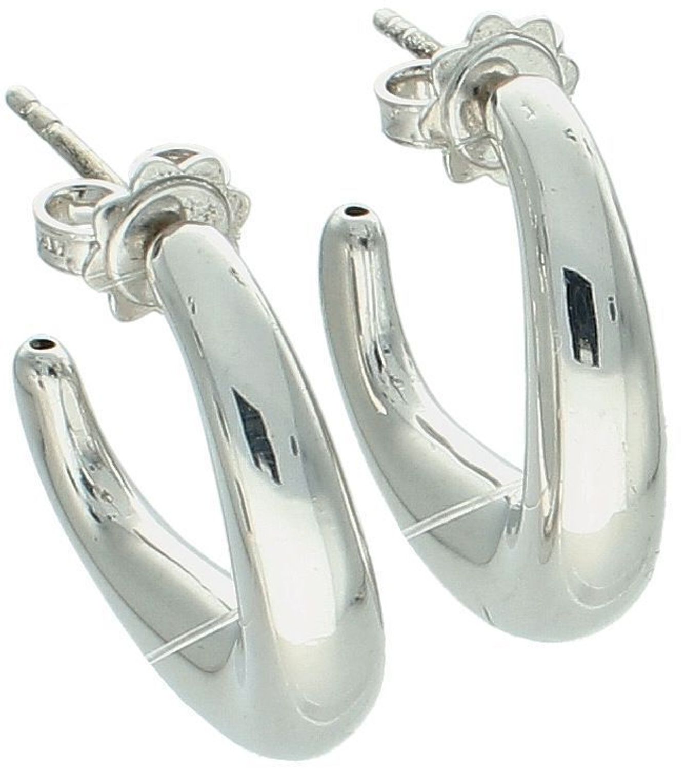 Kolczyki srebrne geometryczne koła KS3MAOR087. Srebro próby 925, waga 4,37 g, długość 2,3 cm, szerokość 2,2 cm, zapięcie na sztyft. Nowoczesny design i elegancja.1.jpg