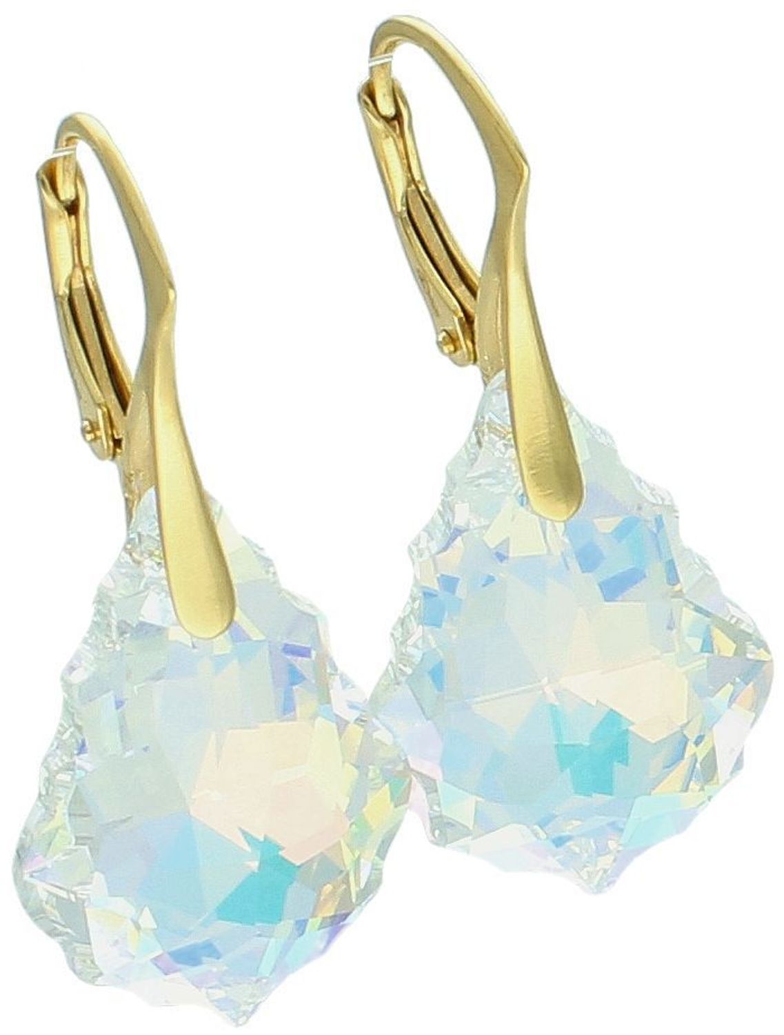 Kolczyki pozłacane KSG6090AB z kryształem Swarovskiego Aurora Borealis – srebro 925.jpg