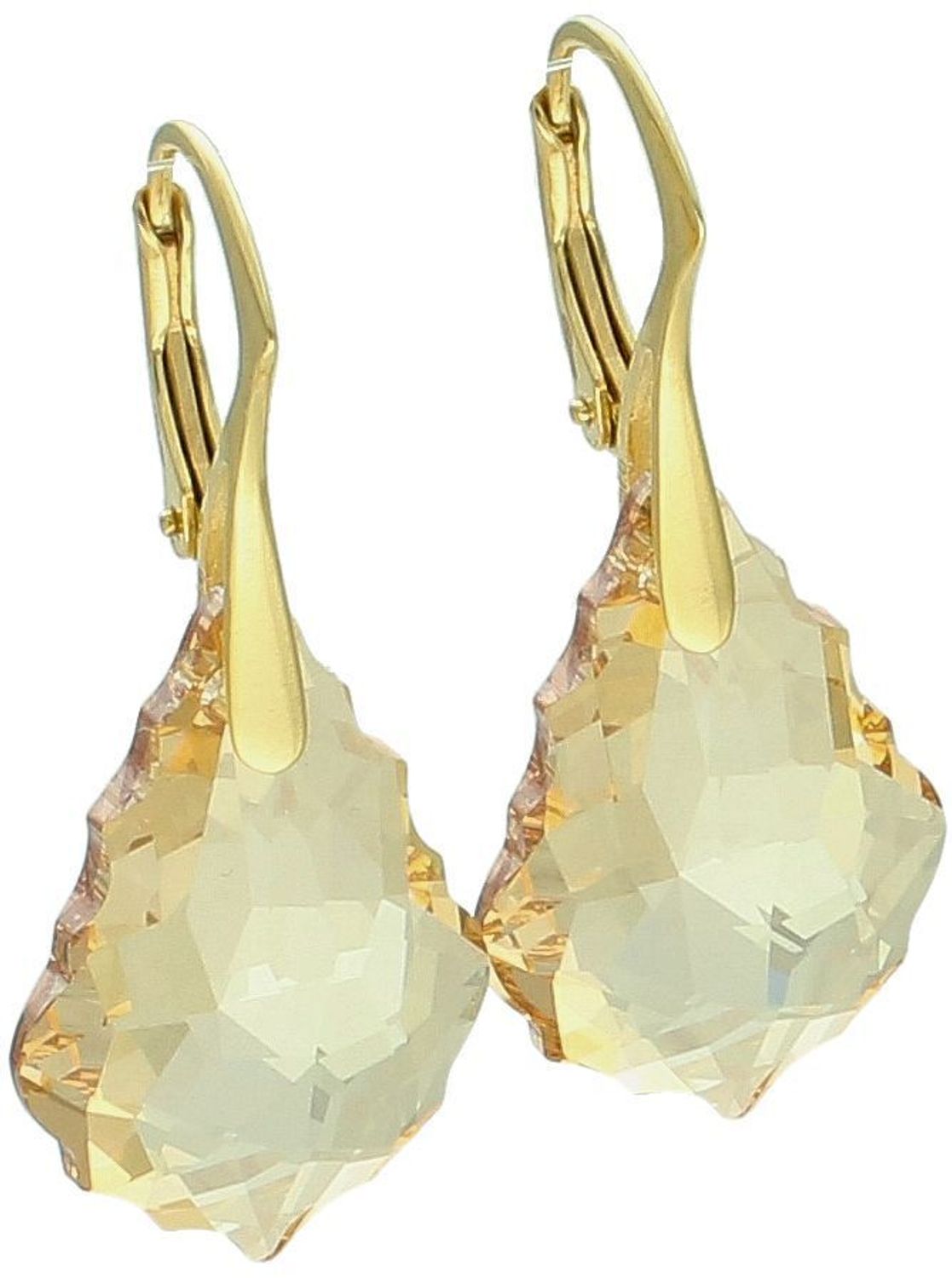 Kolczyki pozłacane KSG6090GS z kryształem Swarovskiego Golden Shadow – srebro 925.jpg