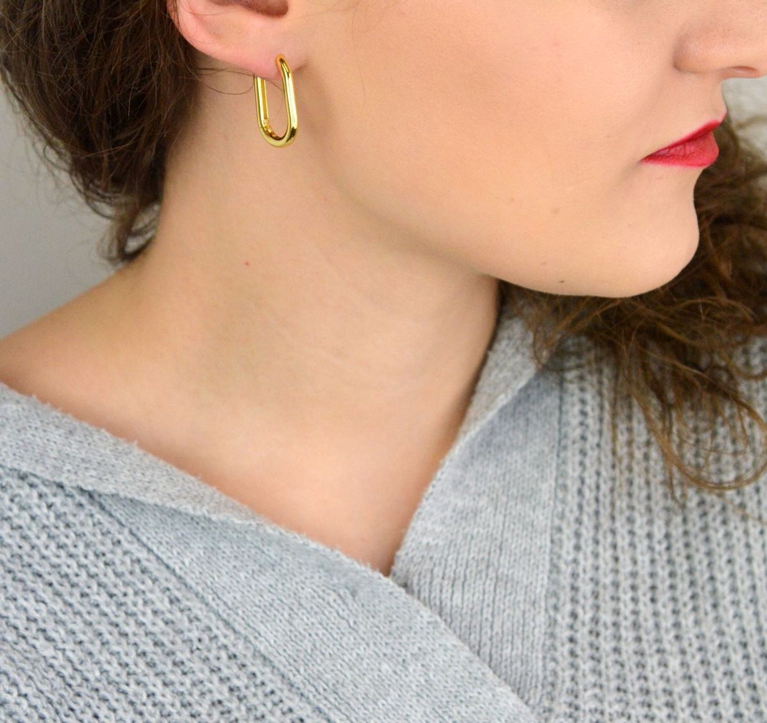 Kolczyki srebrne pozłacane KSR1735Z – podłużne, próba 925.jpg