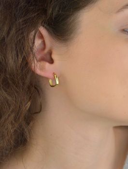 Kolczyki damskie KSR2142Z ze srebra próby 925, geometryczne kwadraty. Długość 1,5 cm, szerokość 3 mm, waga 2,00 g, zapięcie na zatrzask – nowoczesna i elegancka biżuteria (3).JPG