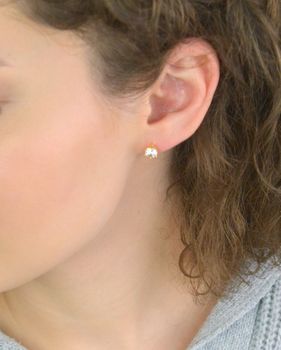 Kolczyki damskie KSR2556-6Z ze srebra próby 925, zdobione jedną dużą cyrkonią 7 mm. Zapięcie na sztyft, waga 1,25 g – elegancka i klasyczna biżuteria (5).JPG