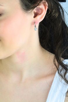 kolczyki srebrne, kolczyki z serduszkami, srebro 925, kolczyki damskie zatrzask, romantyczna biżuter (2).jpg