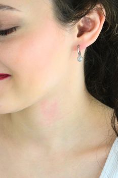 kolczyki srebrne, kolczyki z serduszkami, srebro 925, kolczyki damskie zatrzask, romantyczna biżuter (5).jpg