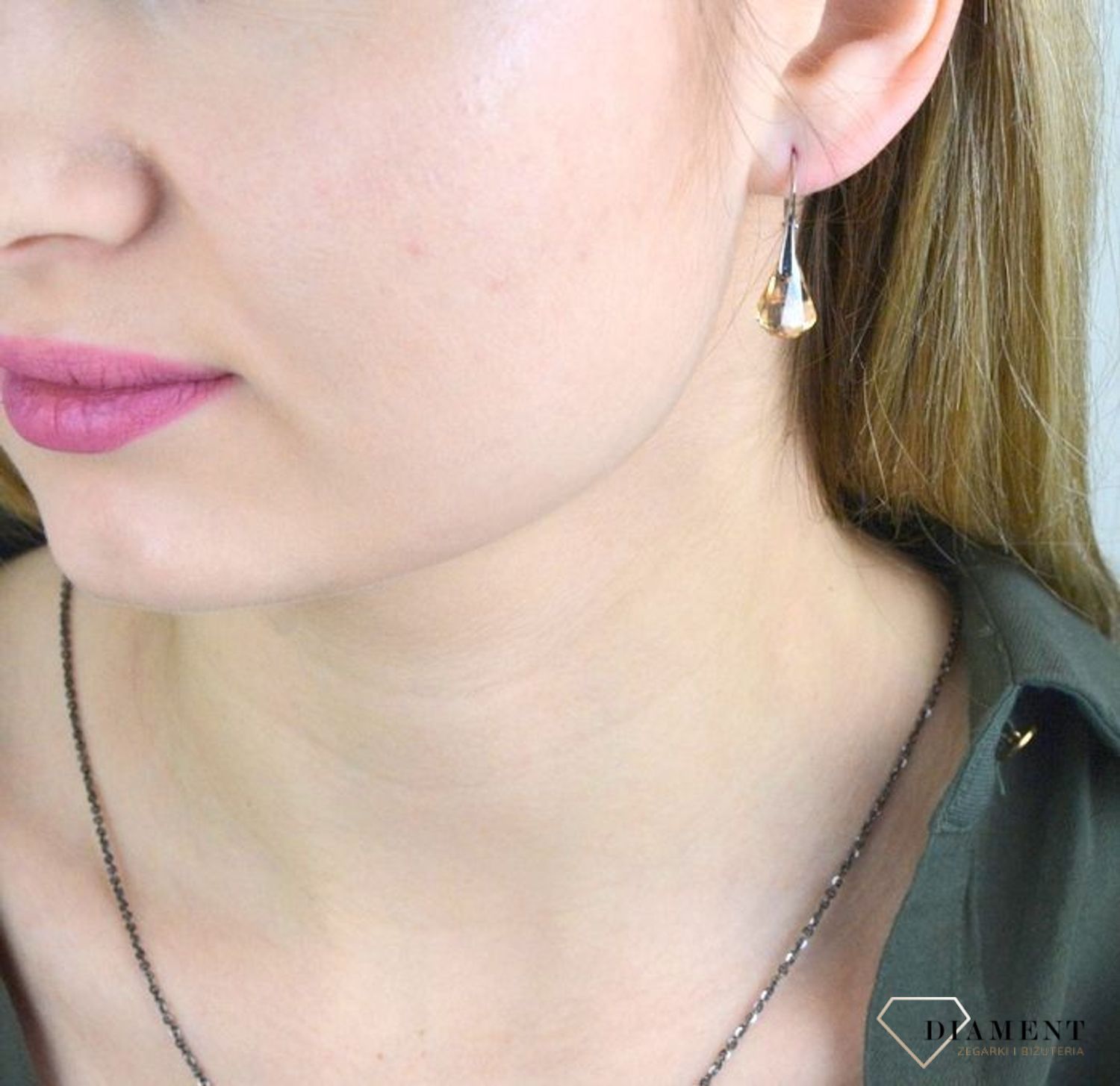 Kolczyki Raindrop Golden Shadow KW602214GS.jpg