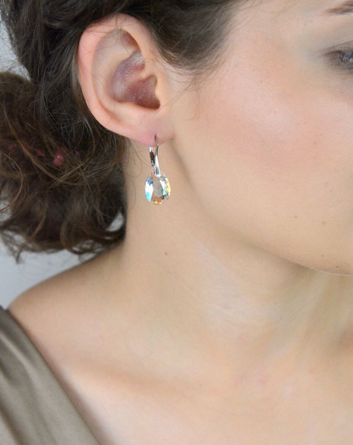 Kolczyki srebrne próba 925 z kryształami Crystal Shimmer – KW643316CSH.jpg