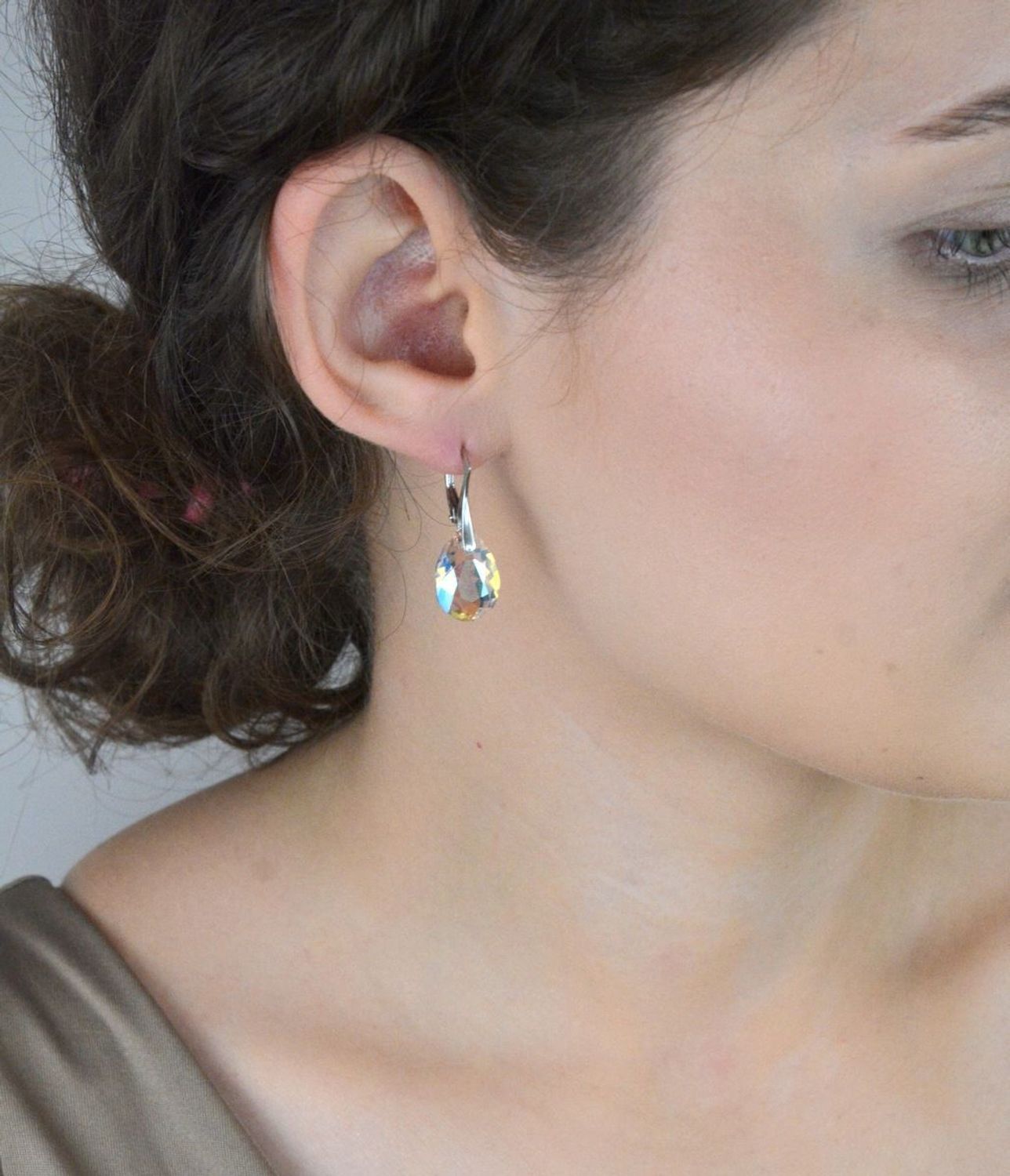 Kolczyki srebrne próba 925 z kryształami Crystal Shimmer – KW643316CSH.jpg