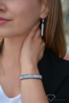 Kolczyki Srebrne Spark Swarovski Noble Crystal KWFM4Cd (3).JPG