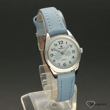 Zegarek na komunię dla dziewczynki Perfect ' Niebieska Stokrotka '  (1).jpg