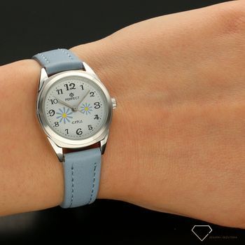 Zegarek na komunię dla dziewczynki Perfect ' Niebieska Stokrotka '  (5).jpg