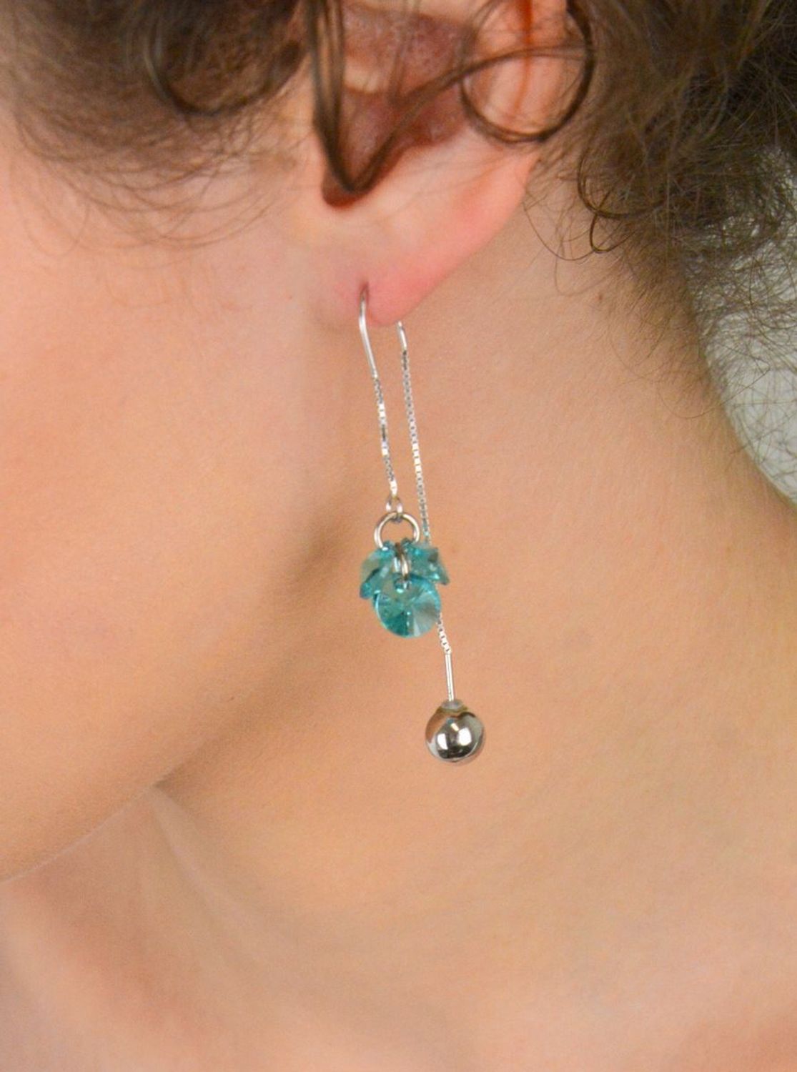 Kolczyki Srebrne Spark Swarovski Vinber Light Turquoise KWKL6428LTU.jpg