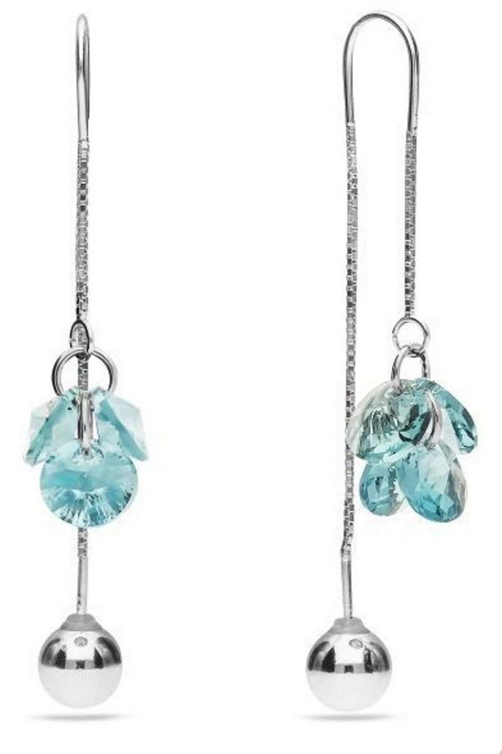 Kolczyki Srebrne Spark Swarovski Vinber Light Turquoise KWKL6428LTU.jpg