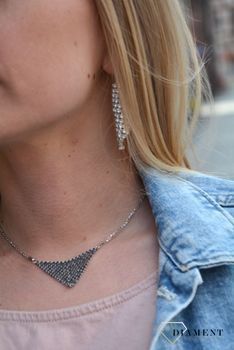 Kolczyki Srebrne Spark Swarovski Small Chic Crystal KWMESH9C ✓Biżuteria ślubna ✓Biżuteria srebrna w Sklepie z Biżuterią zegarki-diament.pl✓Piękna i Elegancka Bransoletka dla Kobiet (2).JPG