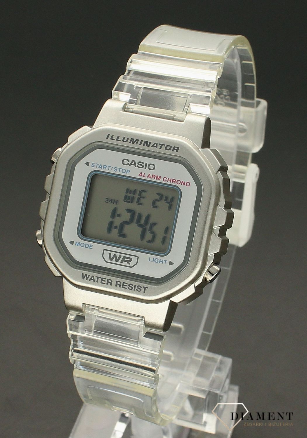 Zegarek dziecięcy Casio bezbarwny LA-20WHS-7AEF.jpg