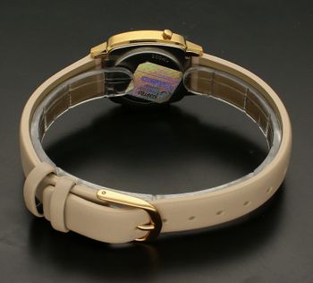 Zegarek damski Casio Vintage Mini LA670WEFL-9EF. Zegarek na beżowym pasku. Zegarek damski elektryczny. Zegarek Casio damski na pasku (1).jpg