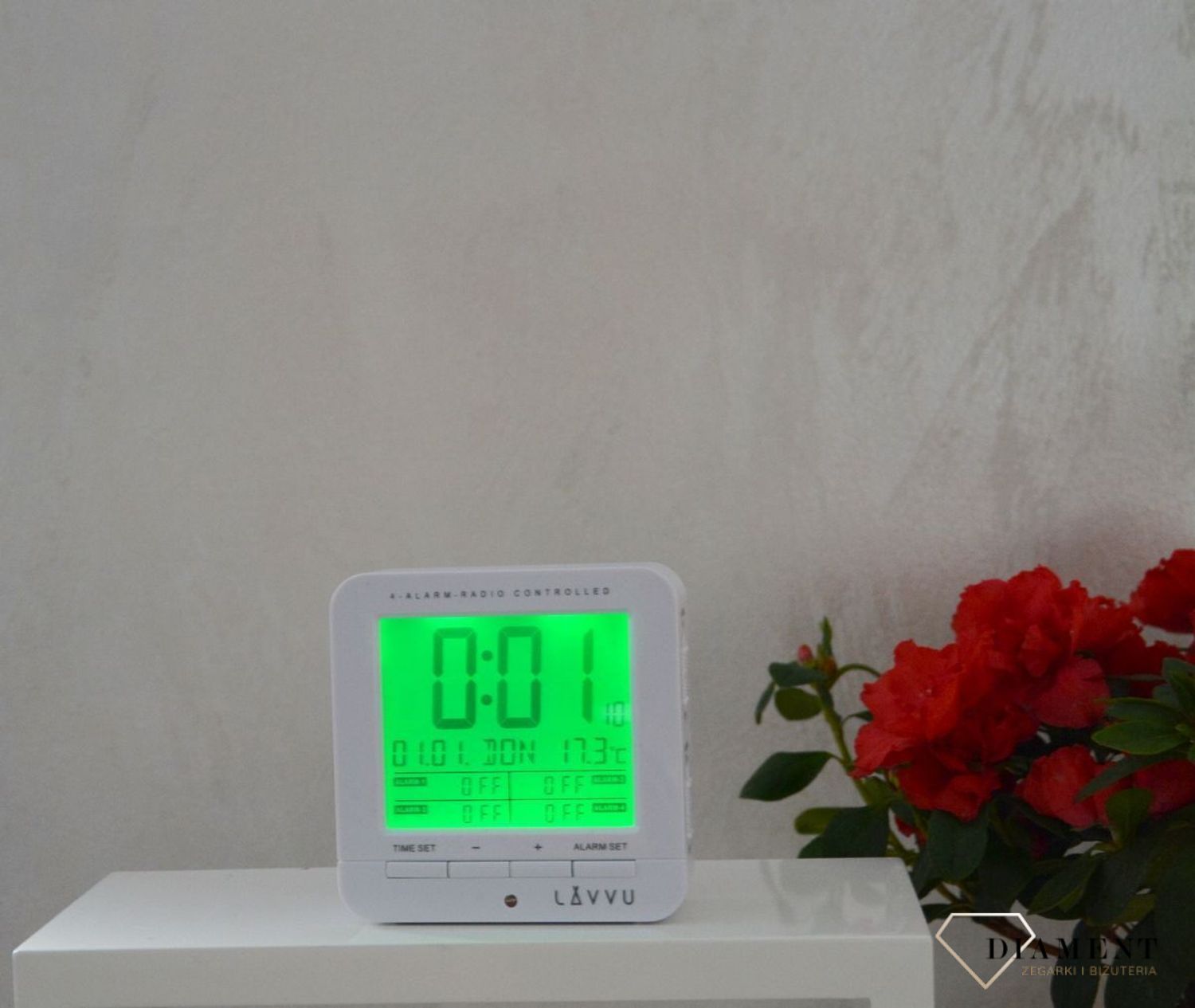 Budzik elektroniczny radiocontrol marki LAVVU LAR0010 (2).jpg