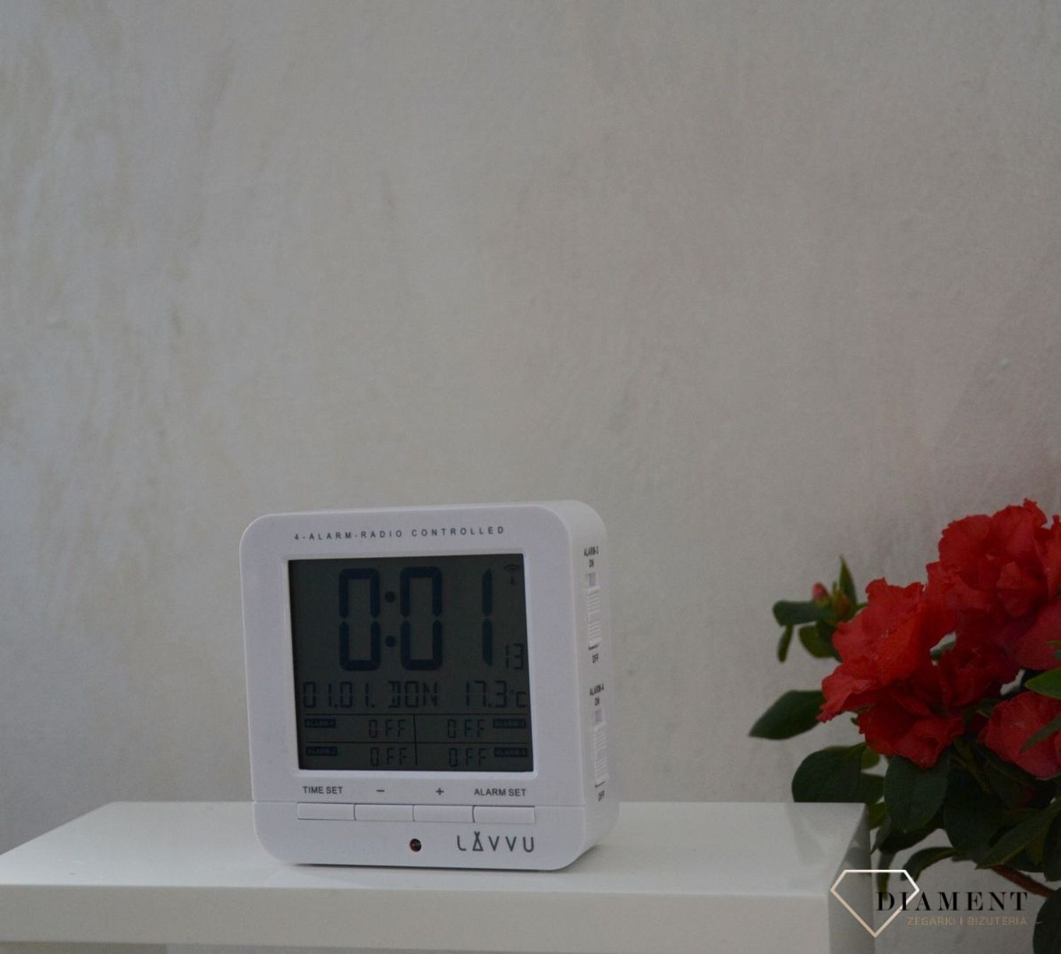 Budzik elektroniczny radiocontrol marki LAVVU LAR0010 (2).jpg