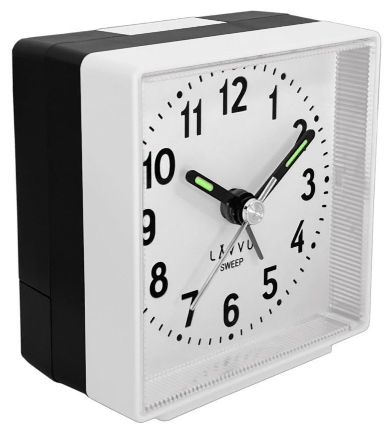 Budzik na baterię klasyczny cichy mechanizm LAVVU LAS3016, Zdarza ci się zaspać Zaradź temu za pomocą jednego z naszych budzików. Budzik od LAVVU z wyjątkowo długą gwarancją jest wyposażony w mechanizm SWEEP, d.jpg
