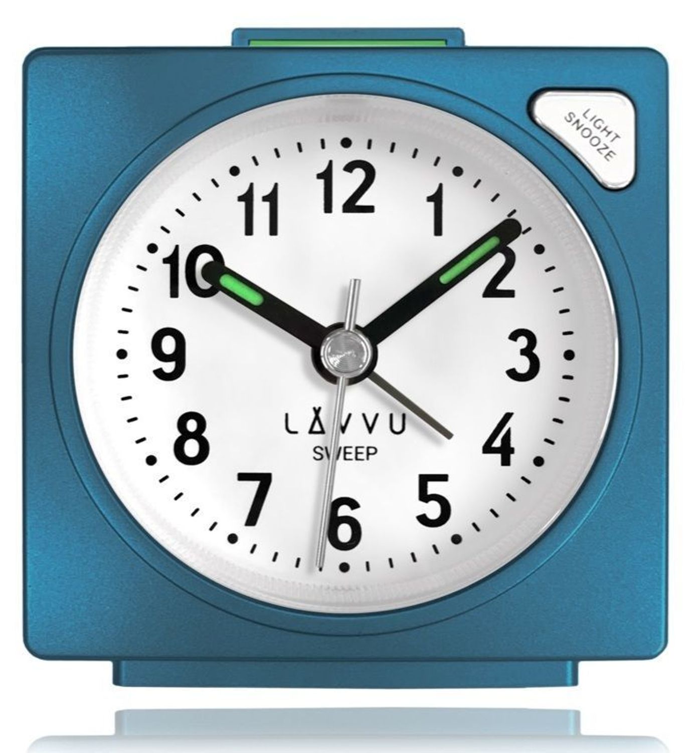 Budzik na baterię klasyczny cichy mechanizm LAVVU LAS3041, Zdarza ci się zaspać Zaradź temu za pomocą jednego z naszych budzików. Budzik od LAVVU z wyjątkowo długą gwarancją jest wyposażony w mechanizm SWEEP, d.jpg