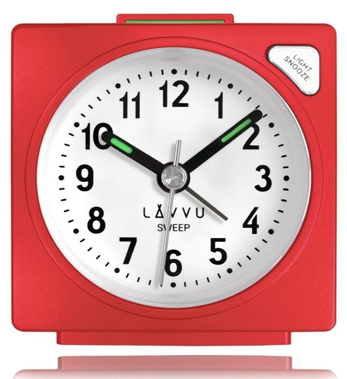 Budzik na baterię klasyczny cichy mechanizm LAVVU LAS3047 Zdarza ci się zaspać Zaradź temu za pomocą jednego z naszych budzików. Budzik od LAVVU z wyjątkowo długą gwarancją jest wyposażony w mechanizm SWEEP, dz.jpg