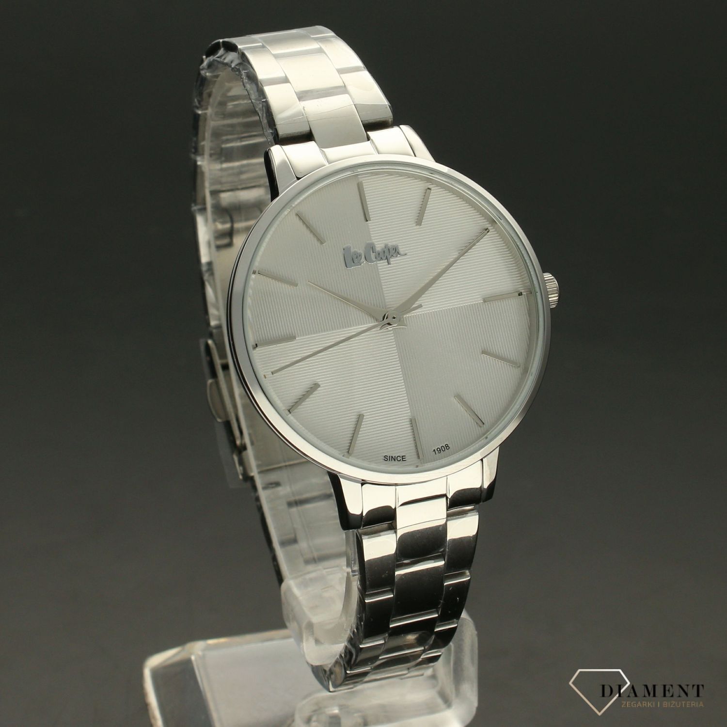 Zegarek damski na bransolecie srebrny Lee Cooper LC06943.330.jpg