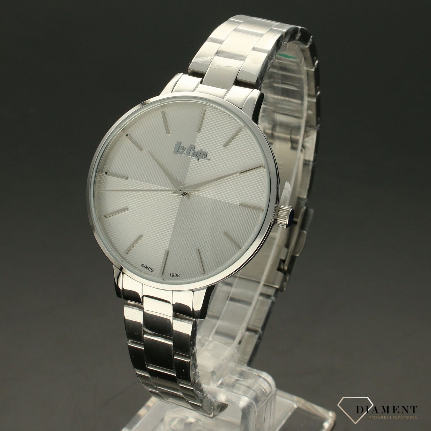 Zegarek damski na bransolecie srebrny Lee Cooper LC06943.330.jpg