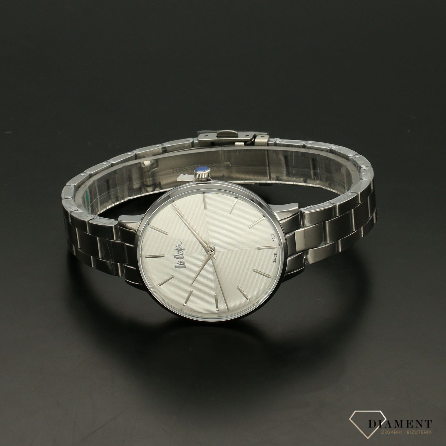 Zegarek damski na bransolecie srebrny Lee Cooper LC06943.330.jpg